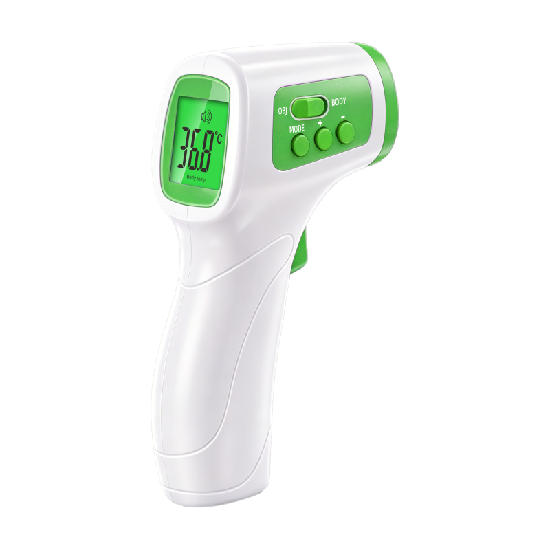 Using a non-contact forehead thermometer correctly at home