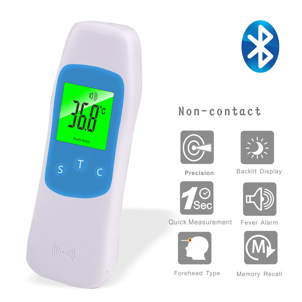 FI09 Smart Non-Contact Infrared Thermometer with Bluetooth & ID Card Recognition