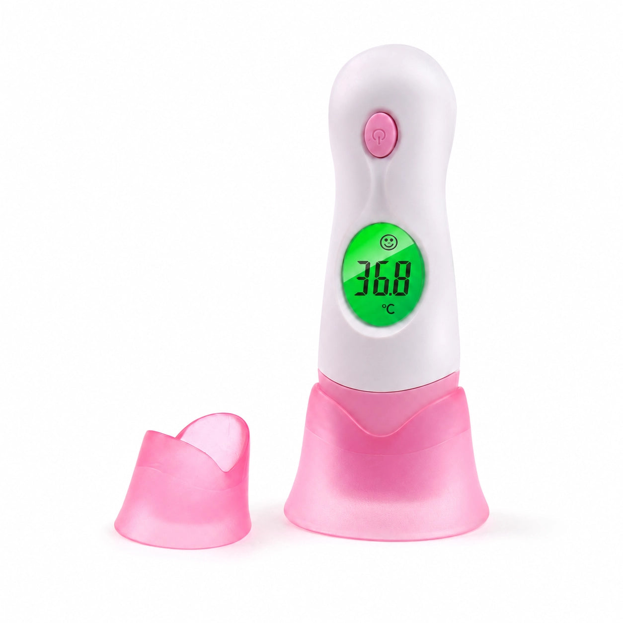 EI01 Digital Ear Thermometer for Babies & Family | 3-Color Backlight