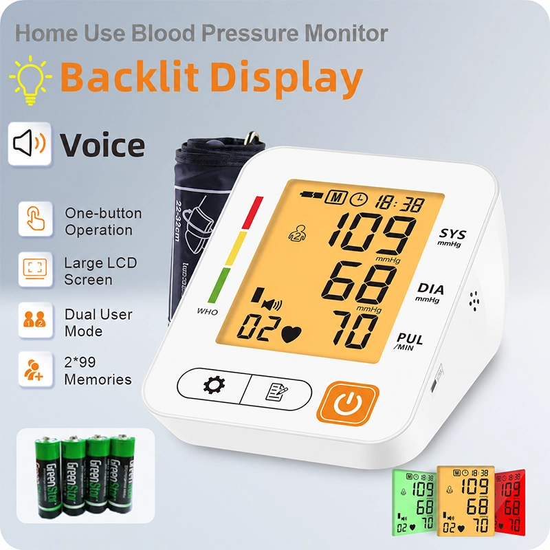 Ningbosc BA-E01 Upper Arm Blood Pressure Monitor