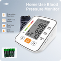 Ningbosc BA-C01 Upper Arm Blood Pressure Monitor – Large Display, Dual-User Memory & One-Touch Operation