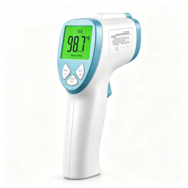 FI01 thermometer display and controls