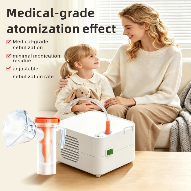 NA-E01 Medical Compressor Nebulizer - Ultra-Quiet Design