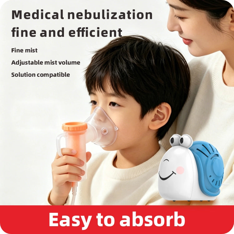 NA-D01 Kids Compressor Nebulizer - Cute Snail Design