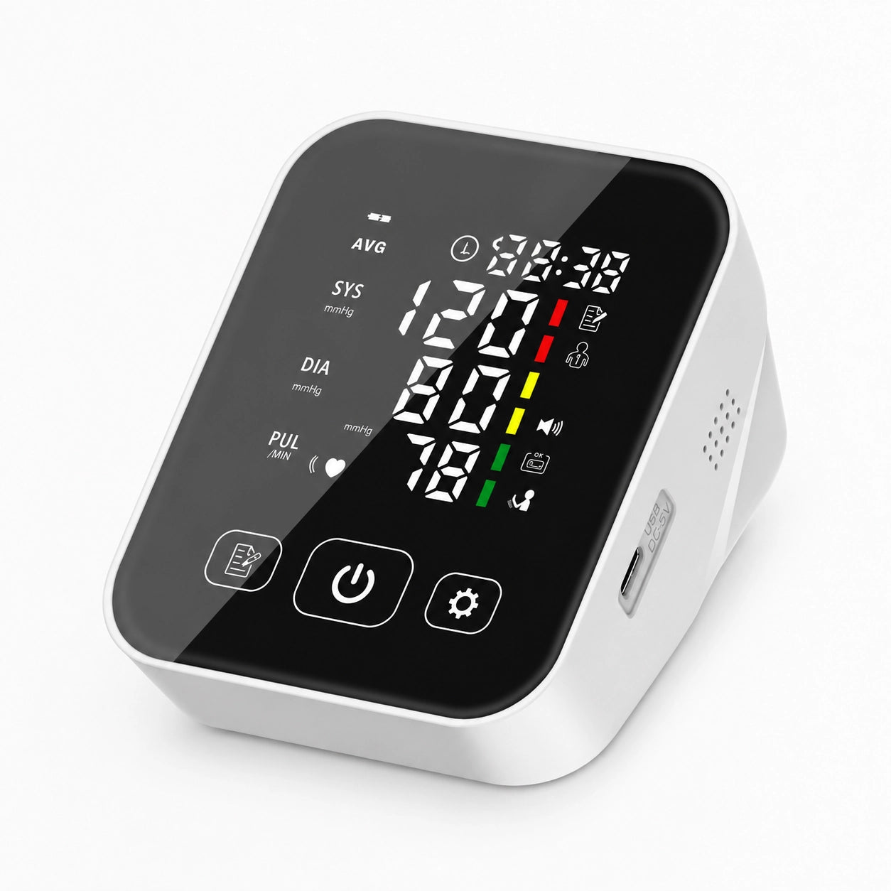 LP07B High-Contrast Screen Blood Pressure Monitor
