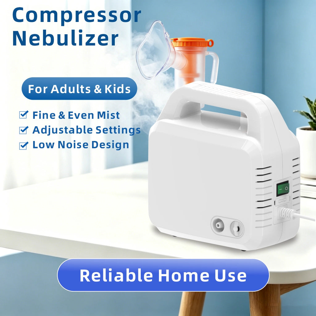 Ningbosc NA-C01 Medical Compressor Nebulizer - Easy Carry Handle