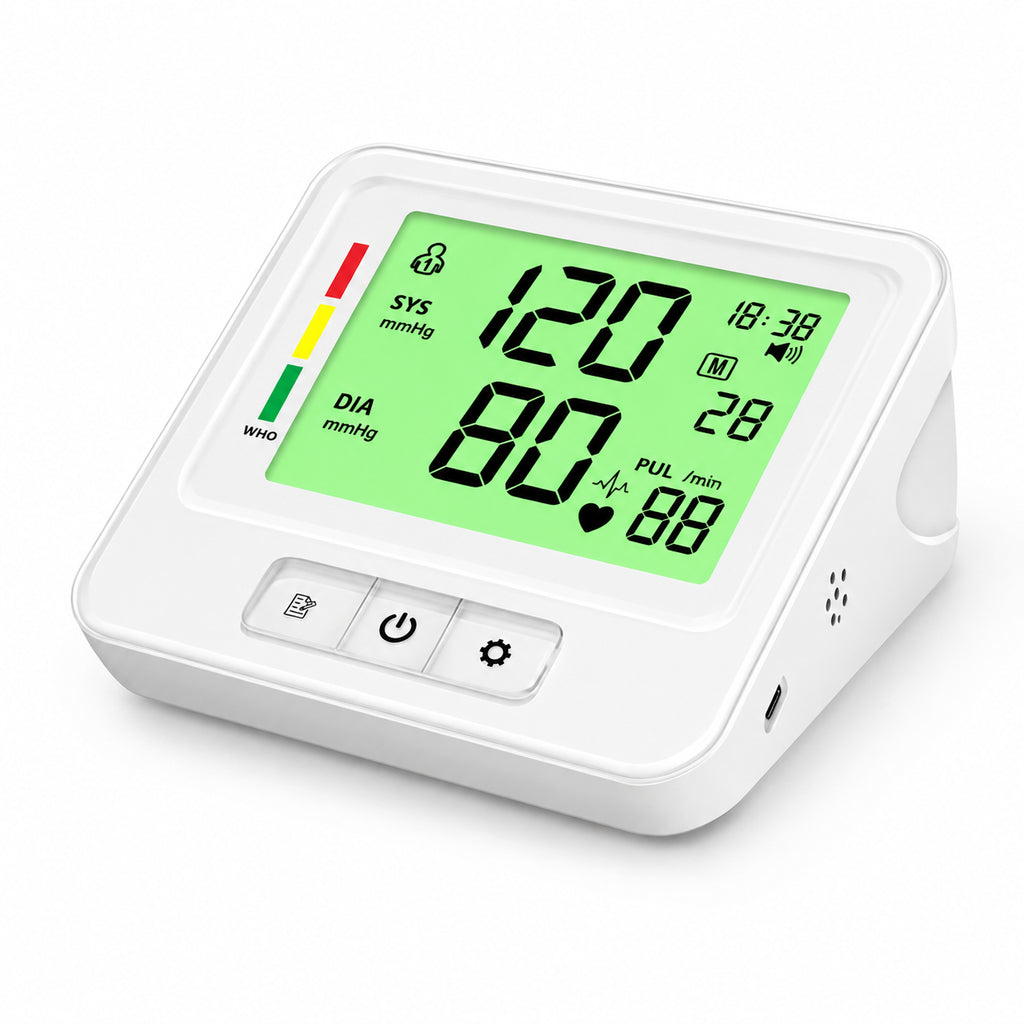 BA-J01 Extra Large Screen Blood Pressure Monitor with Voice Guide