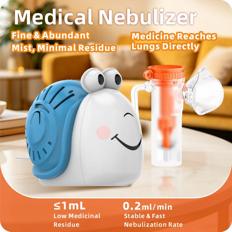 NA-D01 Kids Compressor Nebulizer - Cute Snail Design