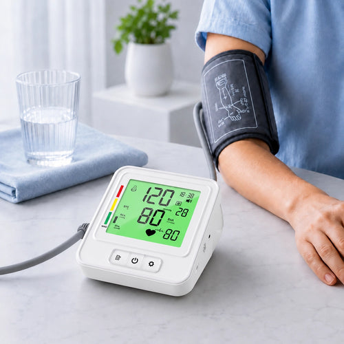 BA-J01 Extra Large Screen Blood Pressure Monitor with Voice Guide