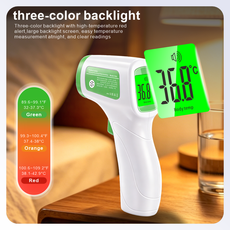 FI05 Smart Touchless Baby Thermometer - 1s Fast Reading & Fever Alarm
