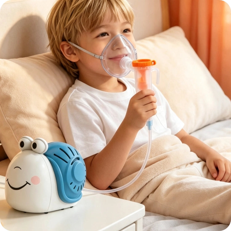 NA-D01 Kids Compressor Nebulizer - Cute Snail Design
