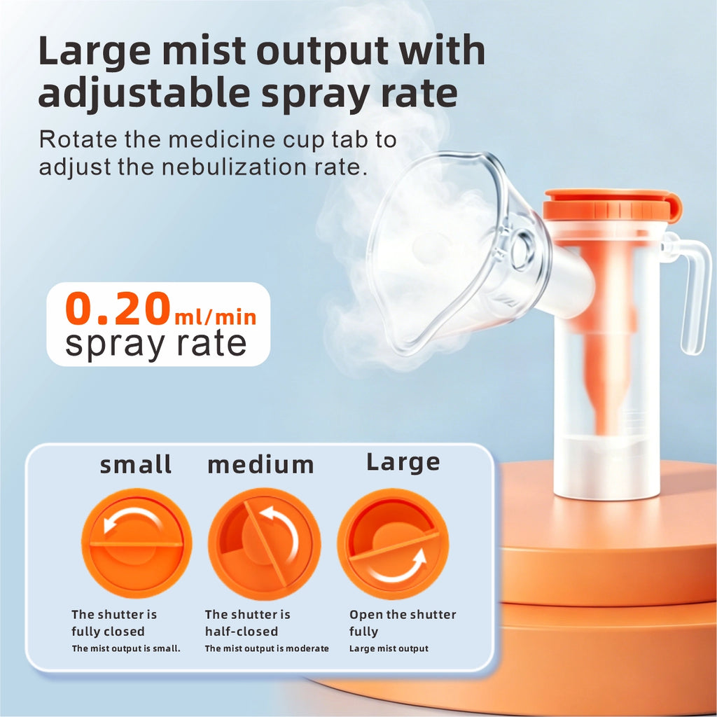 Ningbosc NA-C01 Medical Compressor Nebulizer - Easy Carry Handle