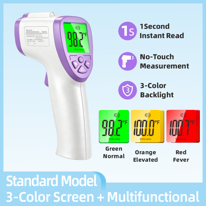 FAMILYPULSE™ 1-Second Non-Contact Smart Thermometer for Baby & Adults